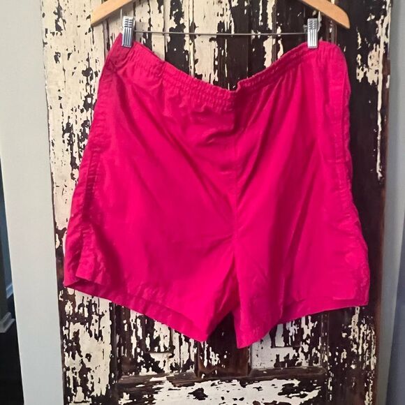 Vintage Men’s On Your Mark nylon pocket shorts. Size XL. - Picture 2 of 8